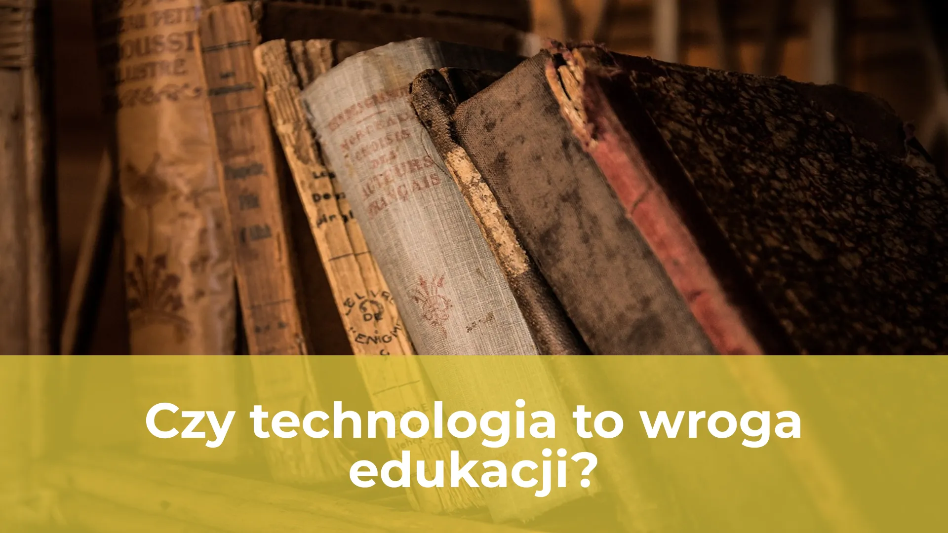 Czy technologia to wroga edukacji